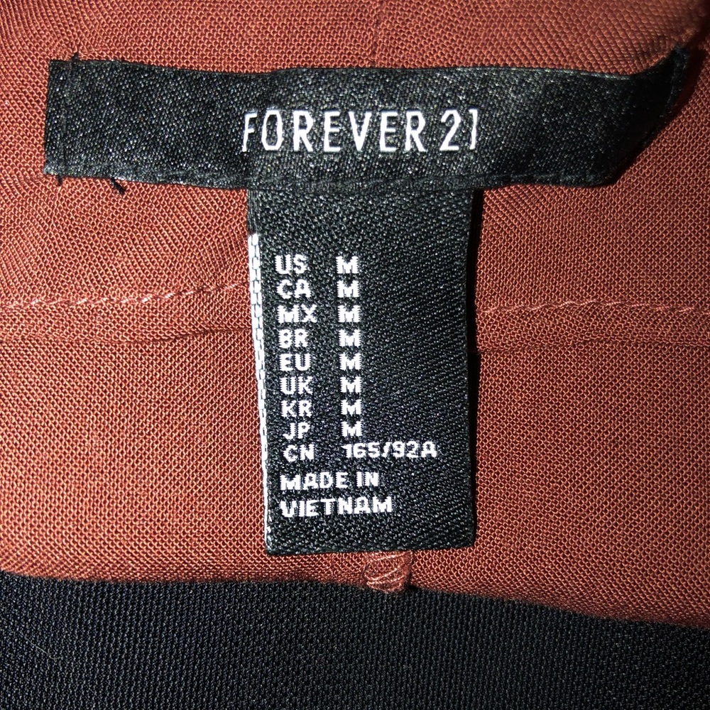 forever 21 mesh t-shirt dress with slip dress - Picture 3 of 4